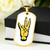 Sigma Gamma Rho Military Dog Tag Necklace Hand