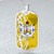 Sigma Gamma Rho Military Dog Tag Necklace Pearl Style