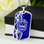 Zeta Phi Beta Military Dog Tag Necklace Pearl Style