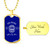 Zeta Phi Beta Military Dog Tag Necklace Sorority Inc