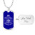 Zeta Phi Beta Military Dog Tag Necklace Sorority