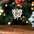 Sigma Gamma Rho Acrylic And Wooden Ornament Crest