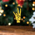 Sigma Gamma Rho Acrylic And Wooden Ornament Hand