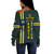 South Africa Off Shoulder Sweatshirt North West Springbook Animals