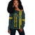 South Africa Off Shoulder Sweatshirt North West Springbook Animals
