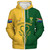 South Africa Sherpa Hoodie Circle Style