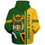 South Africa Sherpa Hoodie Quarter Style