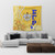 Sigma Gamma Rho Tapestry Rose Yellow Pearls Design