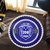 Zeta Phi Beta Round Rug Circle Pearls