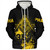 Freemasonry Sherpa Hoodie Spaint Style