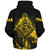 Freemasonry Sherpa Hoodie Spaint Style