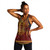 Egyptian Women Tank Anubis Pattern In Red