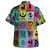 Adinkra Hawaiian Shirt Multi Color Adinkra Symbols