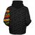 Adinkra Sherpa Hoodie Adinkra Symbols Print