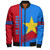 Democratic Republic Of The Congo Zipper Bomber Jackets Quater Style