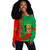 Republic Of The Congo Off Shoulder Sweatshirt Quater Style