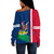 Namibia Off Shoulder Sweatshirt Quater Style