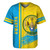 Rwanda Baseball Shirt Quater Style