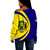 Gabon Off Shoulder Sweatshirt Circle Style