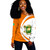 Ivory Coast Off Shoulder Sweatshirt Circle Style