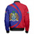 The Gambia Zipper Bomber Jacket Circle Style