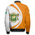 Ivory Coast Zipper Bomber Jacket Circle Style