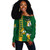 South Africa Off Shoulder Sweatshirt Springboks Go Bokke Champions Style
