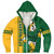 South Africa Sherpa Hoodie Springboks Champions Style