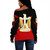 Egypt Off Shoulder Sweatshirt Arrow Style