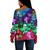 Black History Off Shoulder Sweatshirt Civil Rights Collage Fashion