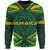 Jamaica Sweatshirt Tee Lion Flag