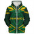 Jamaica Sherpa Hoodie Tee Lion Flag