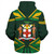 Jamaica Sherpa Hoodie Tee Lion Flag