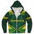 Jamaica Sherpa Hoodie Tee Lion Flag