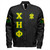Chi Eta Phi Zipper Bomber Jacket Letter