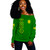 Chi Eta Phi Off Shoulder Sweatshirt Custom Chapter Color