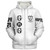 Groove Phi Groove Sherpa Hoodie Custom Chapter White