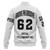 Groove Phi Groove Baseball Jacket Custom Chapter White