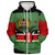 Kenya Sherpa Hoodie Casual Top
