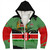 Kenya Sherpa Hoodie Casual Top