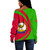 Eritrea Off Shoulder Sweatshirt Circle Style
