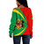 Republic Of The Congo Off Shoulder Sweatshirt Circle Style
