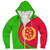 Eritrea Sherpa Hoodie Circle Style
