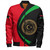 Libya Zipper Bomber Jacket Circle Style