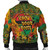 Black History Bomber Jacket African Map Graffiti All Over