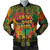 Black History Bomber Jacket African Map Graffiti All Over