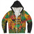 Black History Sherpa Hoodie African Map Graffiti All Over