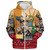Black History Sherpa Hoodie Martin Luther King Collage Fashion