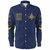 Freemasonry Long Sleeve Shirt Prince Hall AF & AM Royal Shield