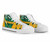 South Africa High Top Shoes - African Patterns Springboks Rugby Be Fancy High Top Shoes